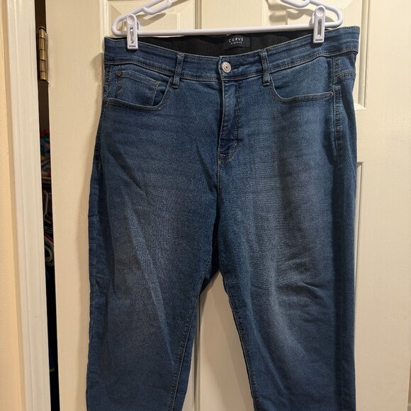 Curve Appeal Ankle Jeans sz 16 EUC - Picture 1 of 7